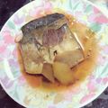 Laufen's cooksnap of when they made サバの生姜煮.