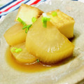 U☆kaoru's cooksnap of when they made 定番の美味しさ◎厚揚げと大根の煮物.