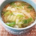 あーこ姐's cooksnap of when they made 白菜だけ味噌汁＊決めては出し！.
