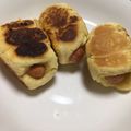 tresjolie's cooksnap of when they made 発酵なし！フライパンで簡単ウインナーパン.