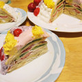 むむむん's cooksnap of when they made 苺とキウイのミルクレープ・ヨーグルト風味.