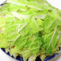 あーいーりー's cooksnap of when they made 簡単☆レンジ5分！豚こま&白菜の重ね蒸し.