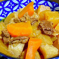 my_pace's cooksnap of when they made 牛スジの煮込み～大根・人参・蒟蒻～.
