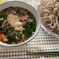 Risaのmama's cooksnap of when they made ベーコンガーリック塩昆布つけ蕎麦.