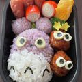 とあひろMaMa's cooksnap of when they made となりのトトロ 遠足簡単キャラ弁.