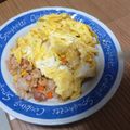 こころんち☆'s cooksnap of when they made バターライスで☆ ふわとろオムライス.