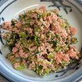 ＊なみへい＊'s cooksnap of when they made 大根葉のタラコ炒め.