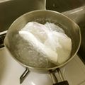 puniＫ's cooksnap of when they made イカを茹でてもお鍋がキレイなまんま！.