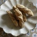 ももまままりりん's cooksnap of when they made ヘルシーおやつ☆きなこねじり.