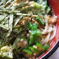 東野もみじ's cooksnap of when they made 簡単☆オクラ納豆さぬきうどん♪.