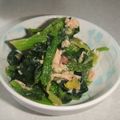 きらり流れ星's cooksnap of when they made 子供もパクパク♪ほうれん草のツナ和え♪.
