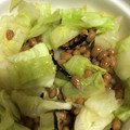 mitimiya's cooksnap of when they made ５分で簡単！納豆とキャベツの塩昆布和え♪.