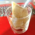 藍川咲's cooksnap of when they made 混ぜるだけ！アボカド&バナナの豆腐アイス.