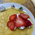 クック4G1LBO☆'s cooksnap of when they made 薄いのにもちもちなクレープ生地.