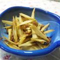 mekatyupi's cooksnap of when they made すっぱうまい・梅干で作るごぼうのきんぴら.
