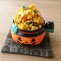 Newチヨコっと♪'s cooksnap of when they made 簡単！南瓜の煮物で大葉入り南瓜サラダ.