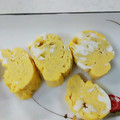 ☆きぃ's cooksnap of when they made レンジで簡単　ふわふわ卵焼き.
