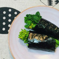 おはなすき's cooksnap of when they made ❀菜の花海苔巻き❀.