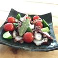 mayuyuキッチン's cooksnap of when they made 簡単！タコ、トマト、キュウリのピクルス.