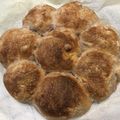 みつばちハッチー's cooksnap of when they made 林檎と胡桃＊カンパーニュちぎりパン.