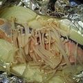 こひよこ's cooksnap of when they made 鮭とトロトロ玉ねぎのホイル焼き.
