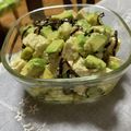 パタリロババ's cooksnap of when they made 豆腐とアボカドの塩昆布和え.