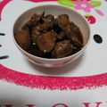 mako122's cooksnap of when they made 冷めてもやわらかい☆鶏の肝煮.