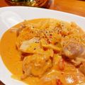 naganyo's cooksnap of when they made チキンとキャベツのトマトクリーム煮.