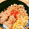 ランたそ's cooksnap of when they made 【基本のレシピ】鶏そぼろと卵の二色丼.