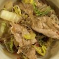 クックZ8J4H4☆'s cooksnap of when they made 白菜と豚バラのコンソメ炒め.