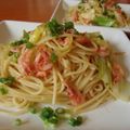 cocoりえ's cooksnap of when they made 桜海老とキャベツの春色パスタ.