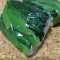 amileamila's cooksnap of when they made ほうれん草冷凍保存方法.