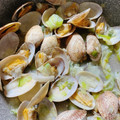 ぽにょ＾ω＾'s cooksnap of when they made あさりの酒蒸し.