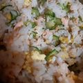 あじぽんぬ☆'s cooksnap of when they made シロさんの鮭と卵のちらし寿司！何食べ#8.