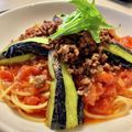 あぎぢゃん's cooksnap of when they made ★なすとひき肉の辛味スパゲッティ★.