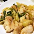 クックYP5QLM☆'s cooksnap of when they made セロリと鶏むね肉のオイスターソース炒め.