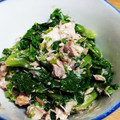 こはるん☆彡's cooksnap of when they made 菜の花と鯖缶の和え物.