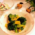 柚子♡⸝⸝⸝'s cooksnap of when they made ブロッコリーとたくあんのゴマ油炒め.