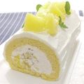 ぷぐポン⭐'s cooksnap of when they made 宝石パインとココナッツのロールケーキ.