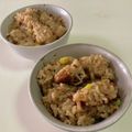 papikun's cooksnap of when they made 子供たち大好きな簡単☆中華風おこわ♪.