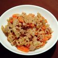 smilemama7's cooksnap of when they made ♡蓮根と豚肉のきんぴら♡.
