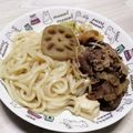 ここあo's cooksnap of when they made 初めからうどん入り、我が家のすき焼き.