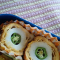 watyami's cooksnap of when they made ちくわ＆おくら♡卵巻き.