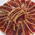 ﾘﾗｯｸﾏﾝ's cooksnap of when they made 刺身嫌いが考案まぐろステーキカルパッチョ.
