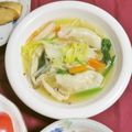 mmameco's cooksnap of when they made 余った餃子で☆餃子スープ.