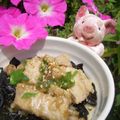 ピンクのこぶた's cooksnap of when they made ウマ～❤豚塩さっぱり丼ぶり.
