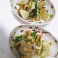 RINRI☆'s cooksnap of when they made カブの葉と油揚げの簡単炒め.
