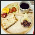 choco831's cooksnap of when they made ツナメルト☆ホットサンド.