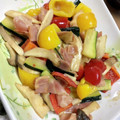 ぷぷのママ's cooksnap of when they made ズッキーニとエリンギのしょうゆマヨ炒め.