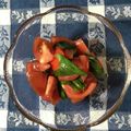 violets's cooksnap of when they made トマトとバジルのカンタンサラダ.